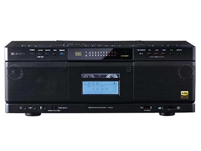 ハイレゾ対応SD/USB/CDラジオカセットレコーダー 1