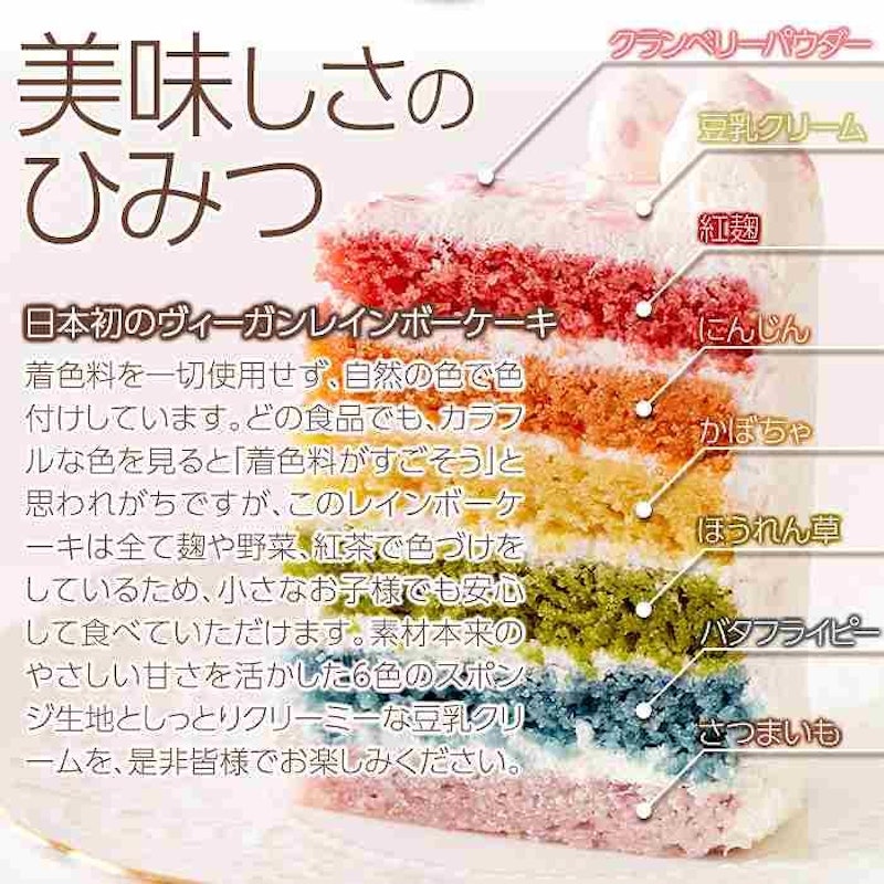 レインボーケーキ 5