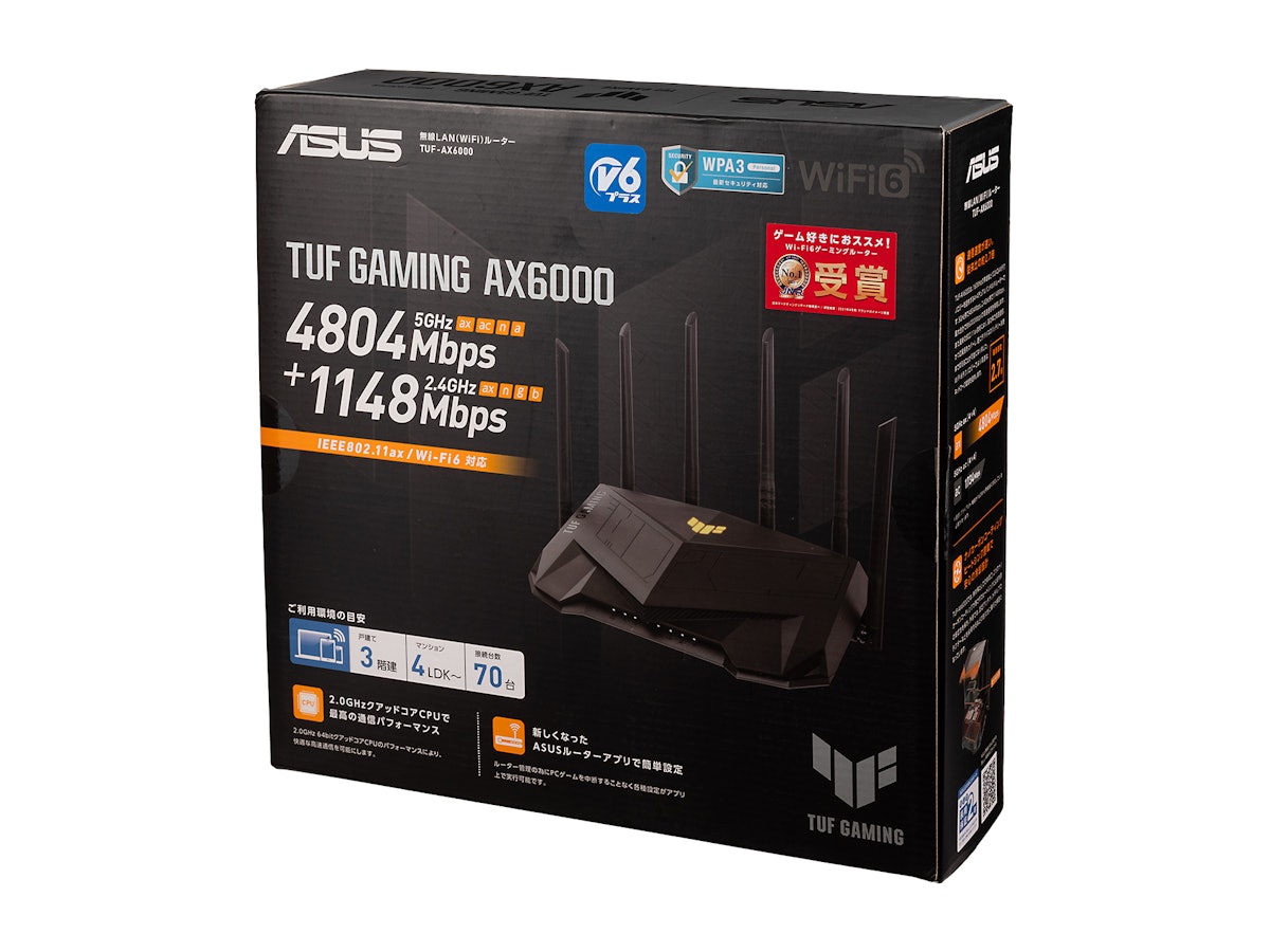 ASUS TUF GAMING AX6000 無線LANルーター 8bf36cea9c95eea722950e031db088