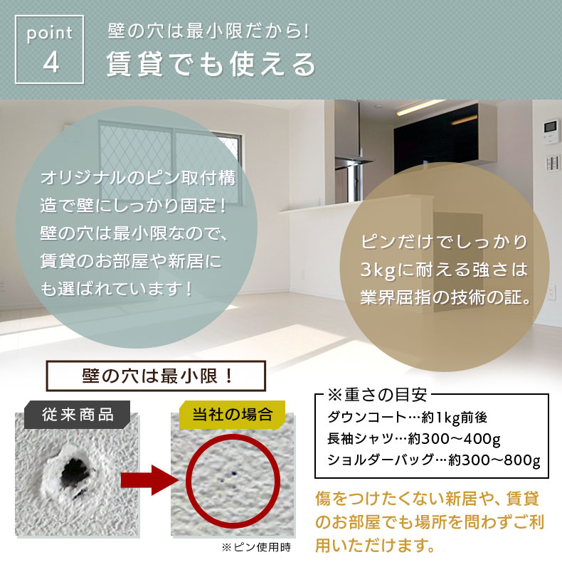 帽子フック 6