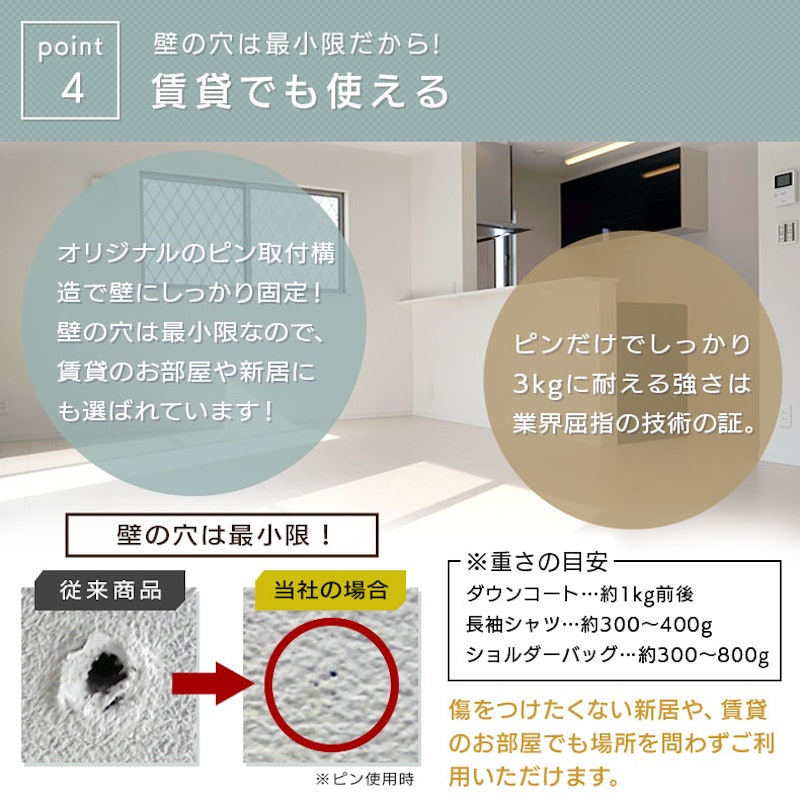 帽子フック 6