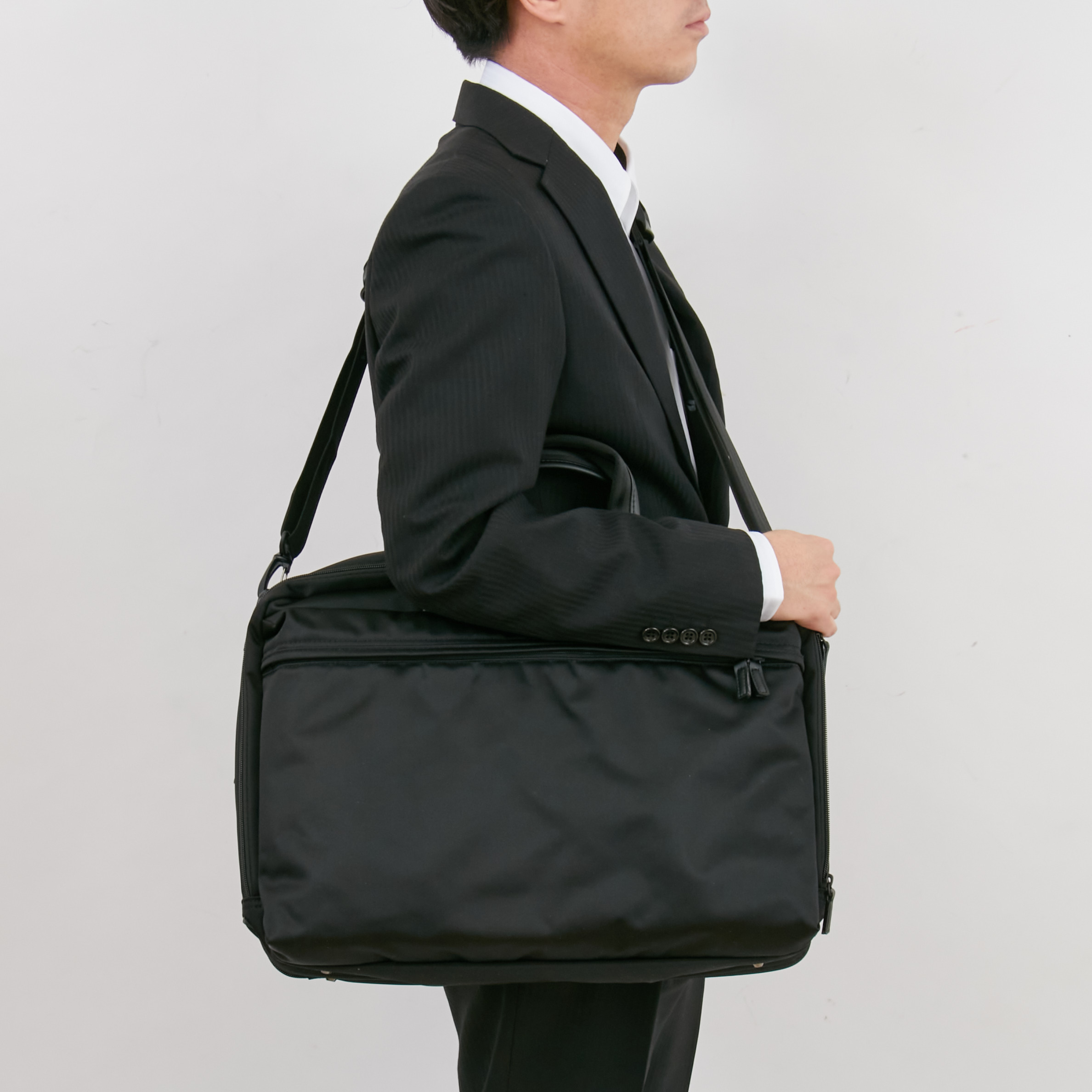 PORTER 牛革 レザー 3way バッグ ネイビー PORTER 牛革 レザー 3way バッグ ネイビー 3WAYビジネスバッグの