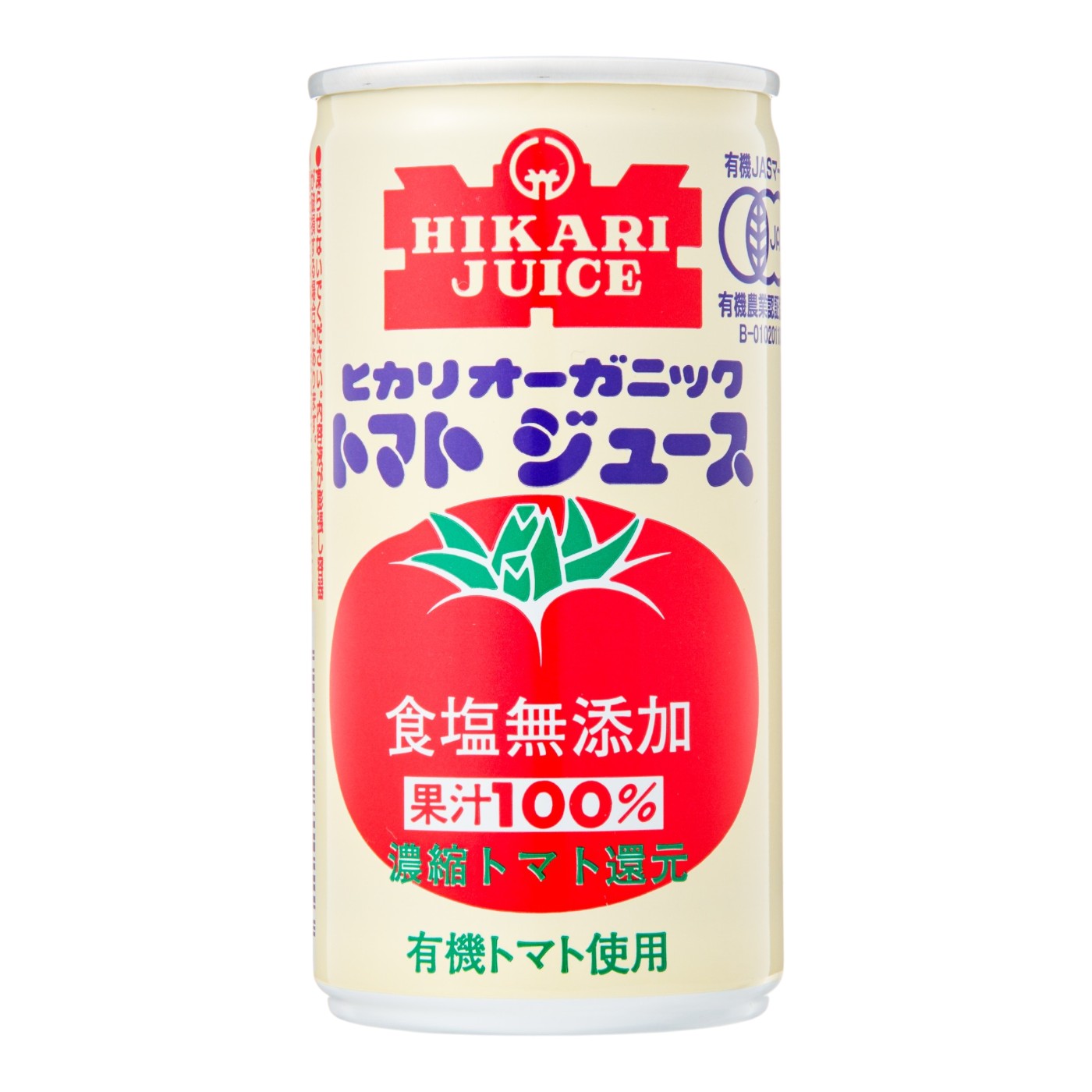 ヒカリオーガニックトマトジュース 食塩無添加 1