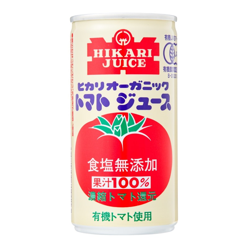 ヒカリオーガニックトマトジュース 食塩無添加 1
