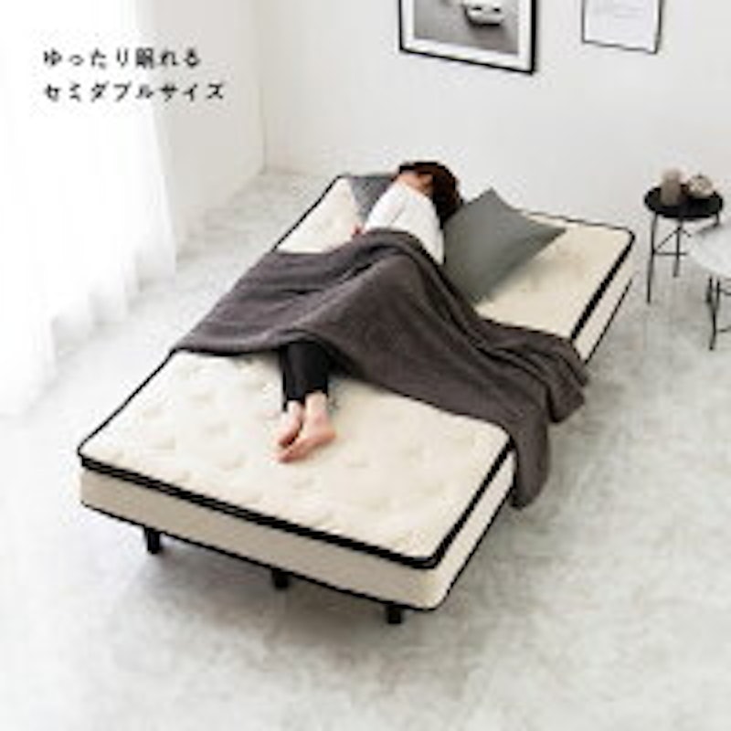 脚付きマットレスベッド 3