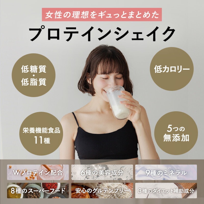 プロテインシェイク 3