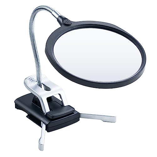 ホームデスクルーペ 拡大鏡 拡大率1.6倍 日本製 卓上ルーペのおすすめ人気