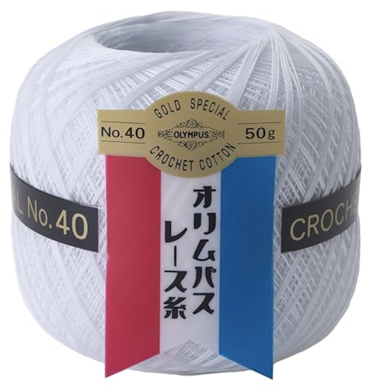 金票40番レース糸 50g 1