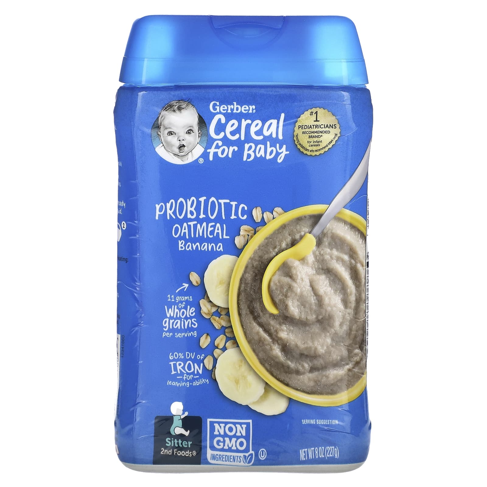 12個セット＞Gerber ガーバー プロバイオティクス シリアル 8oz (227g