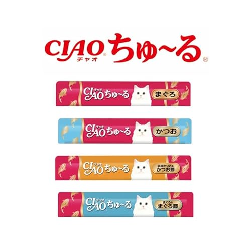 三ツ星グルメカツオ48個チャオチューブ他おやつ沢山 三ツ星グルメカツオ48個チャオチューブ他おやつ沢山 （CIAO