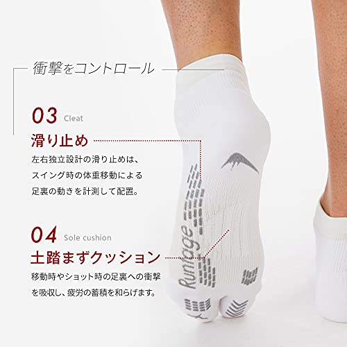 Runtage アスリートラウンド PRO V2 ショート丈 4