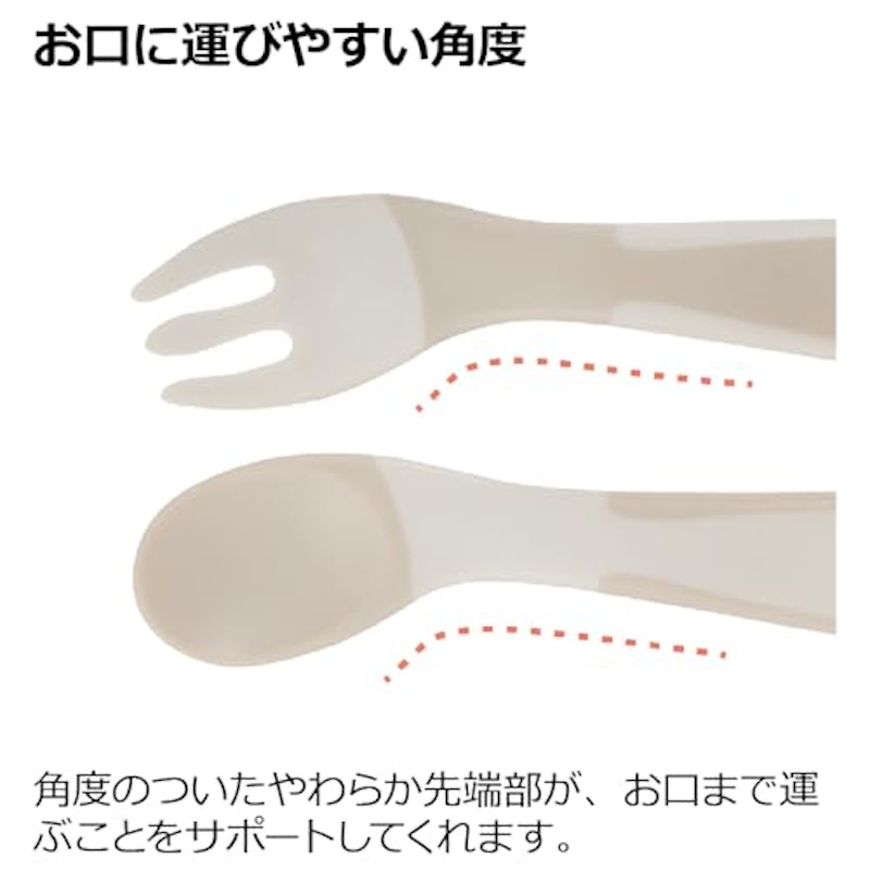 にぎり持ちスプーン・フォーク ケース付 4