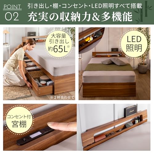 コンフォートバンブーベッド 5