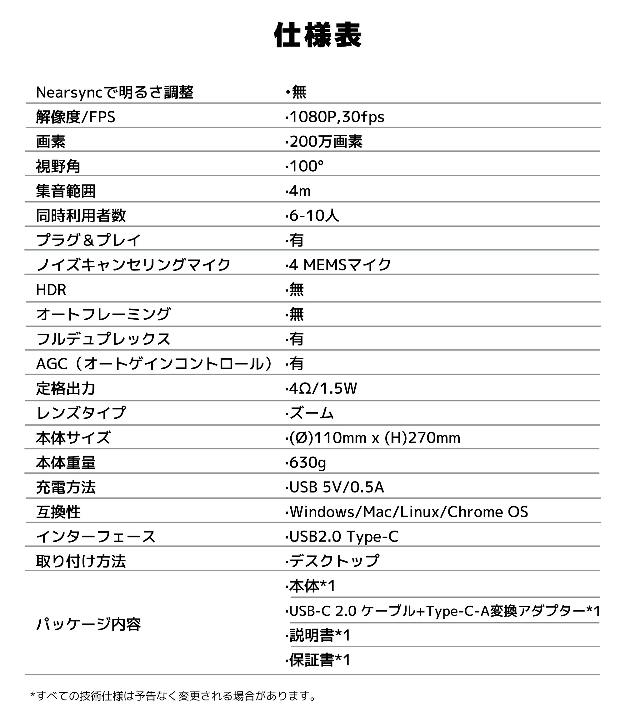 Webカメラ 11