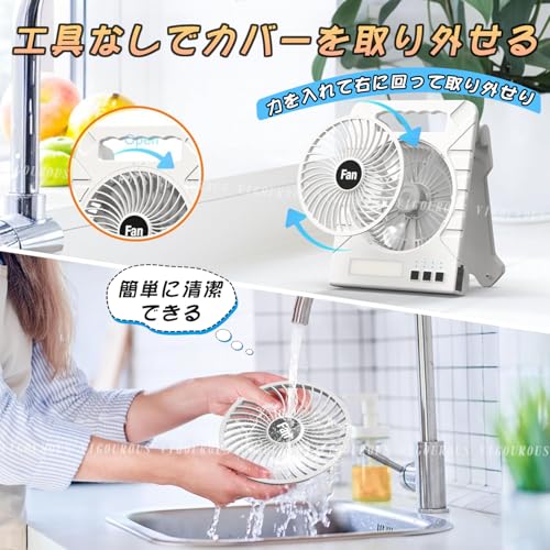 ソーラー扇風機 3