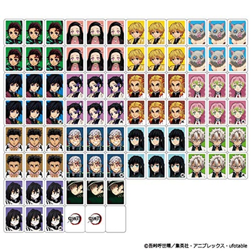 ドンジャラ 鬼滅の刃 6