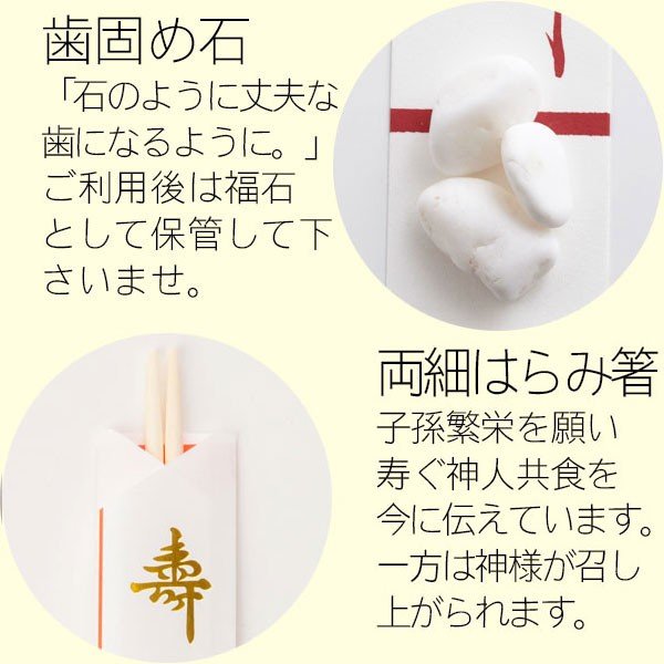 お食い初め料理セット ももかブルー 7