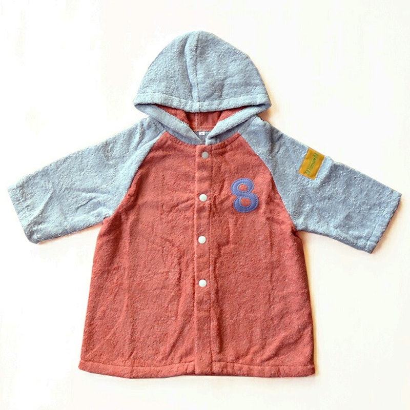 NUMBER-COLOR キッズバスローブ 11