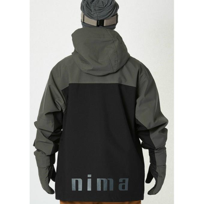 バートン　スノボウェア　上のみ　Mサイズ　黒色　ブラック　パウダーガード付き バートン スノボウェア 上のみ Mサイズ 黒色 ブラック パウダーガード