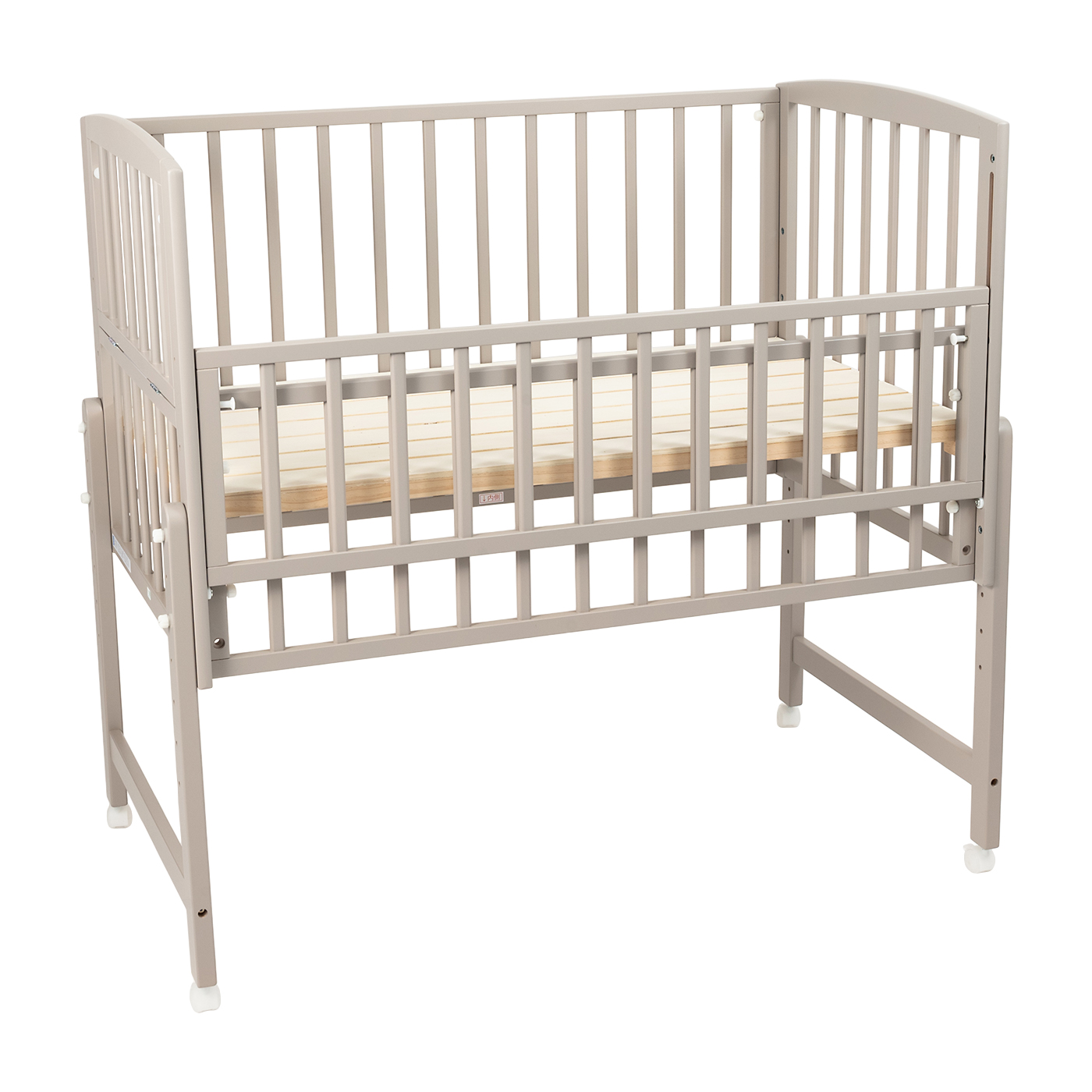 大和屋　トール　Wオープンベビーベッド これで十分”のひとつ上へ。床板最高76cm＆2つのトビラで赤ちゃんの