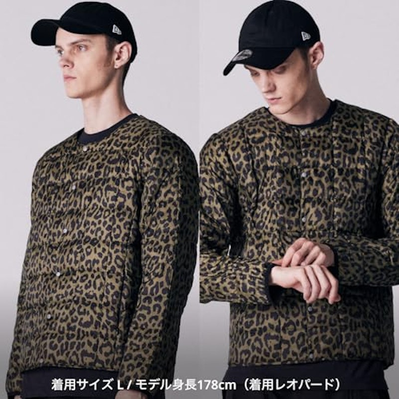 ベーシック クルーネックボタン インナーダウンジャケット 3