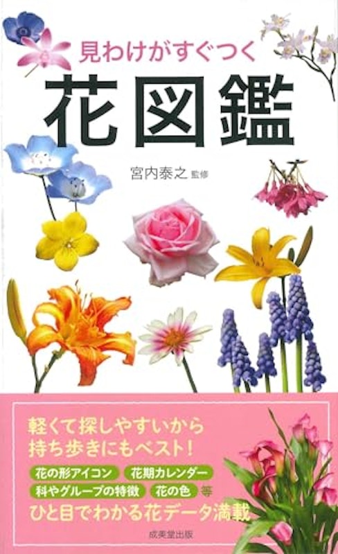 見わけがすぐつく花図鑑 1