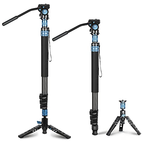 SIRUI P-424FL + VA-5 カーボンファイバー一脚キット 1