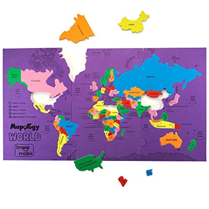 世界地図パズル 4