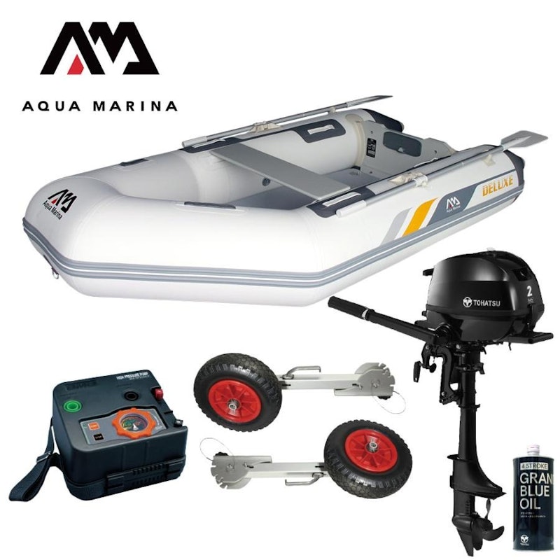 DELUXE Sports boat. 2.77m with Aluminum Deck 1
