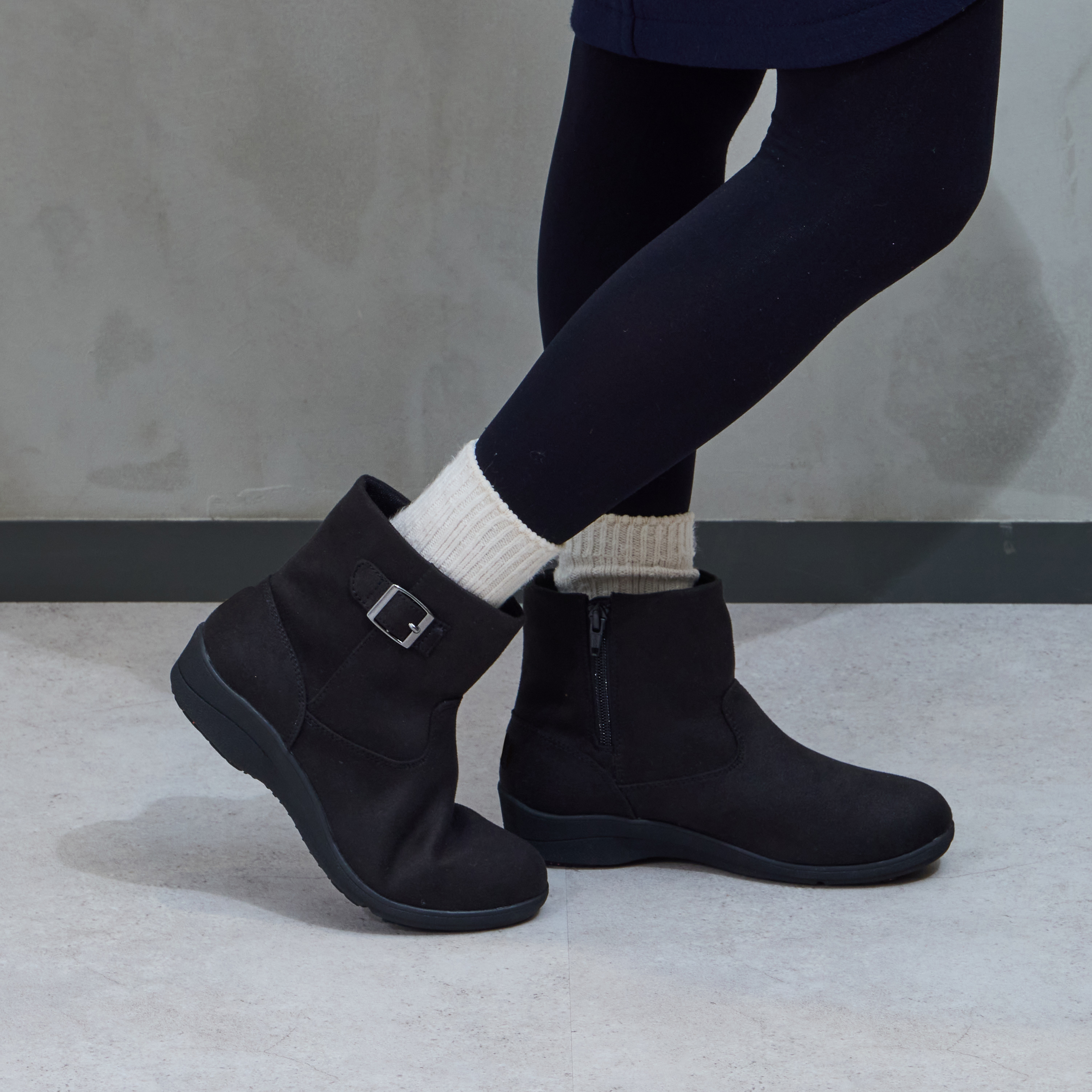 ムーンスター ウインターショートブーツ FGL091をレビュー！クチコミ