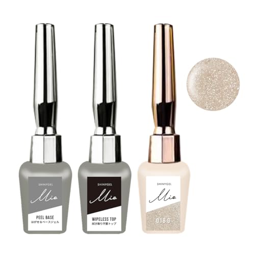 ジェルネイル　65色&ベース、トップ セット ジェルネイル トップコート ベースジェル セット LED対応