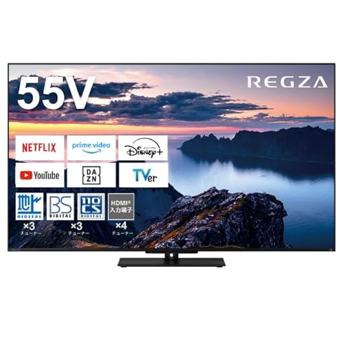 東芝 REGZAの55インチテレビのおすすめ人気ランキング【2025年