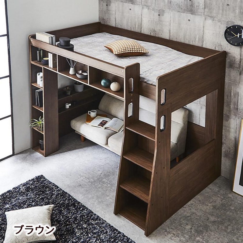 木製ロフトベッド 17