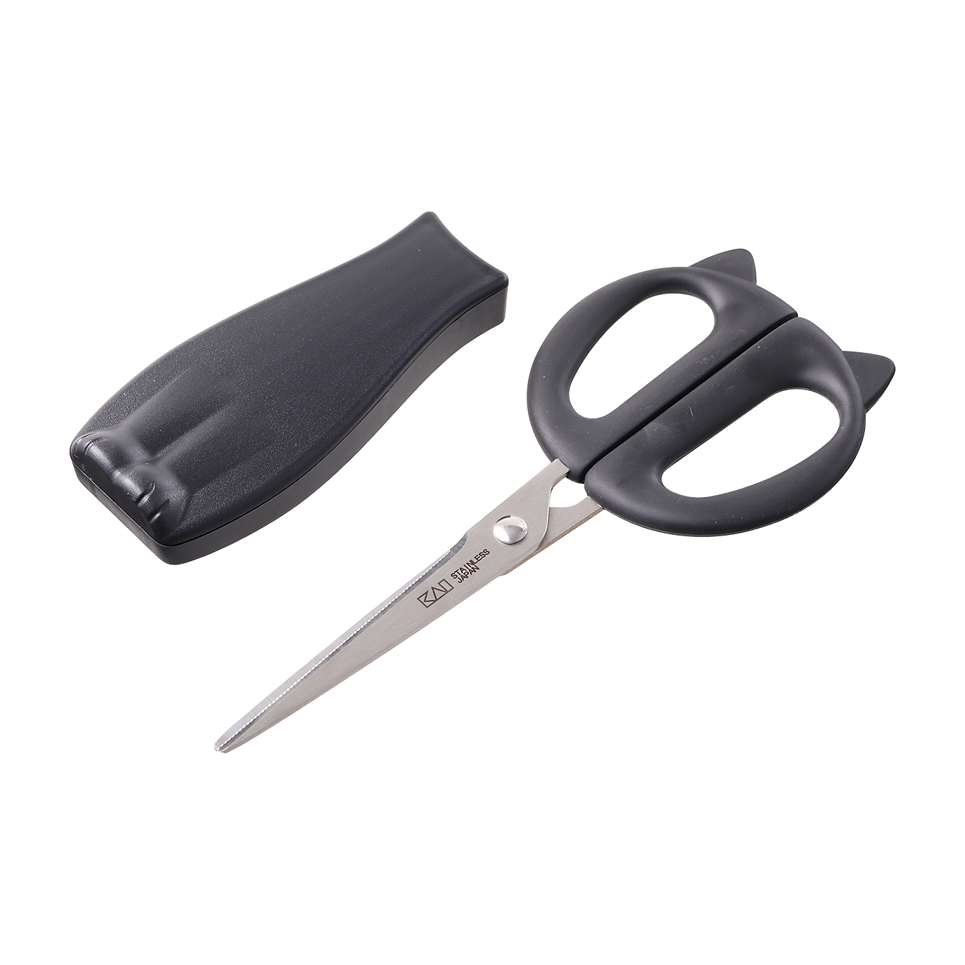 キッチンバサミ 貝印 Nyammy ケース付き ねこのキッチンハサミ DH2721を検証レビュー