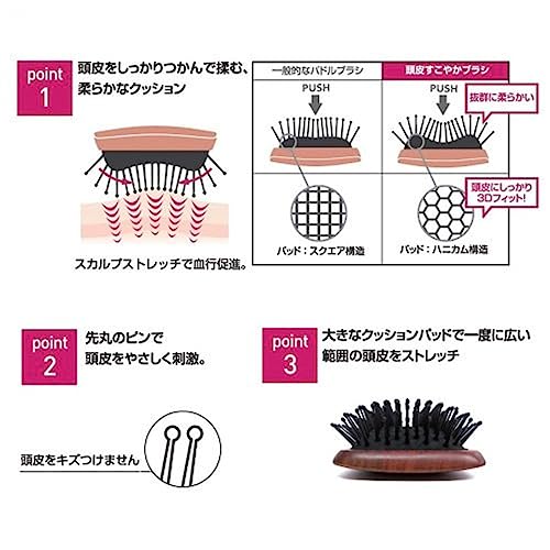 頭皮すこやかブラシ 3