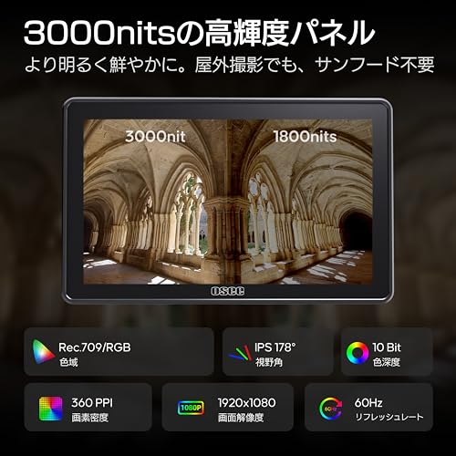 オンカメラモニター 4