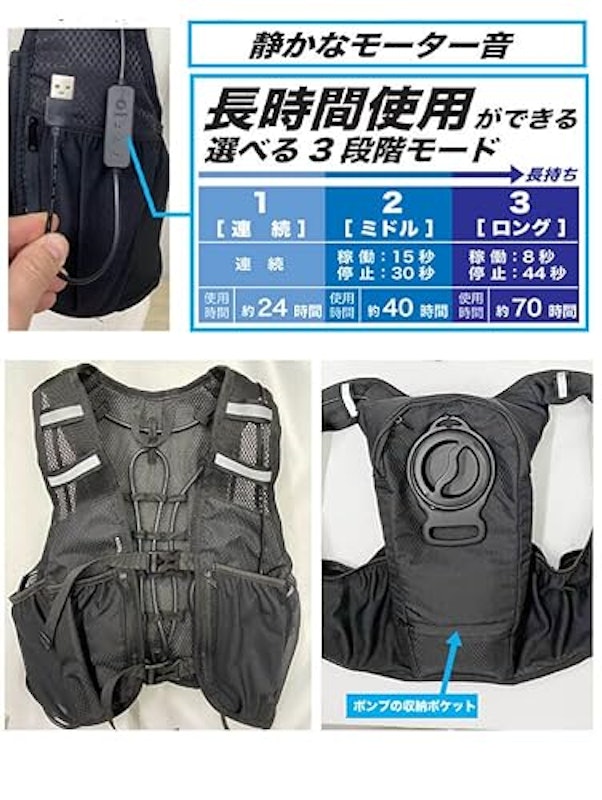 水冷ベスト 3