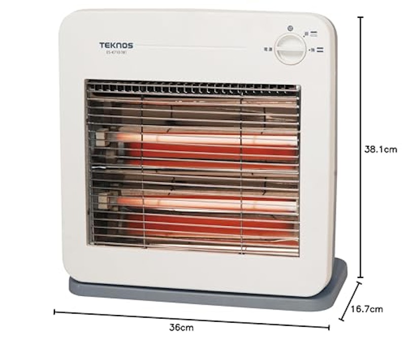 石英管電気ストーブ 2
