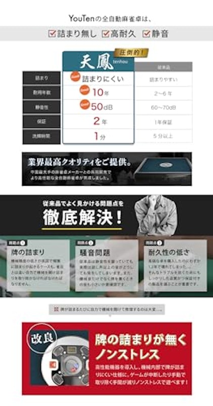 家庭用全自動麻雀卓 3
