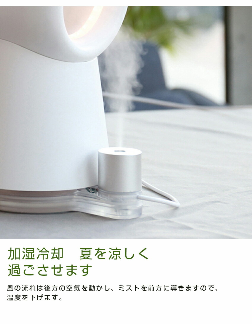 加湿器扇風機 4