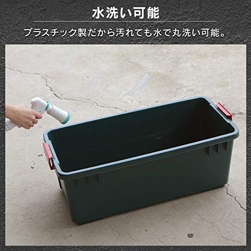 ゴミ箱 ゴミ箱、プラスチック製長方形、大型ゴミ箱ゴミ箱、ハンドル付きゴミコンテナビン 2.6 香しい