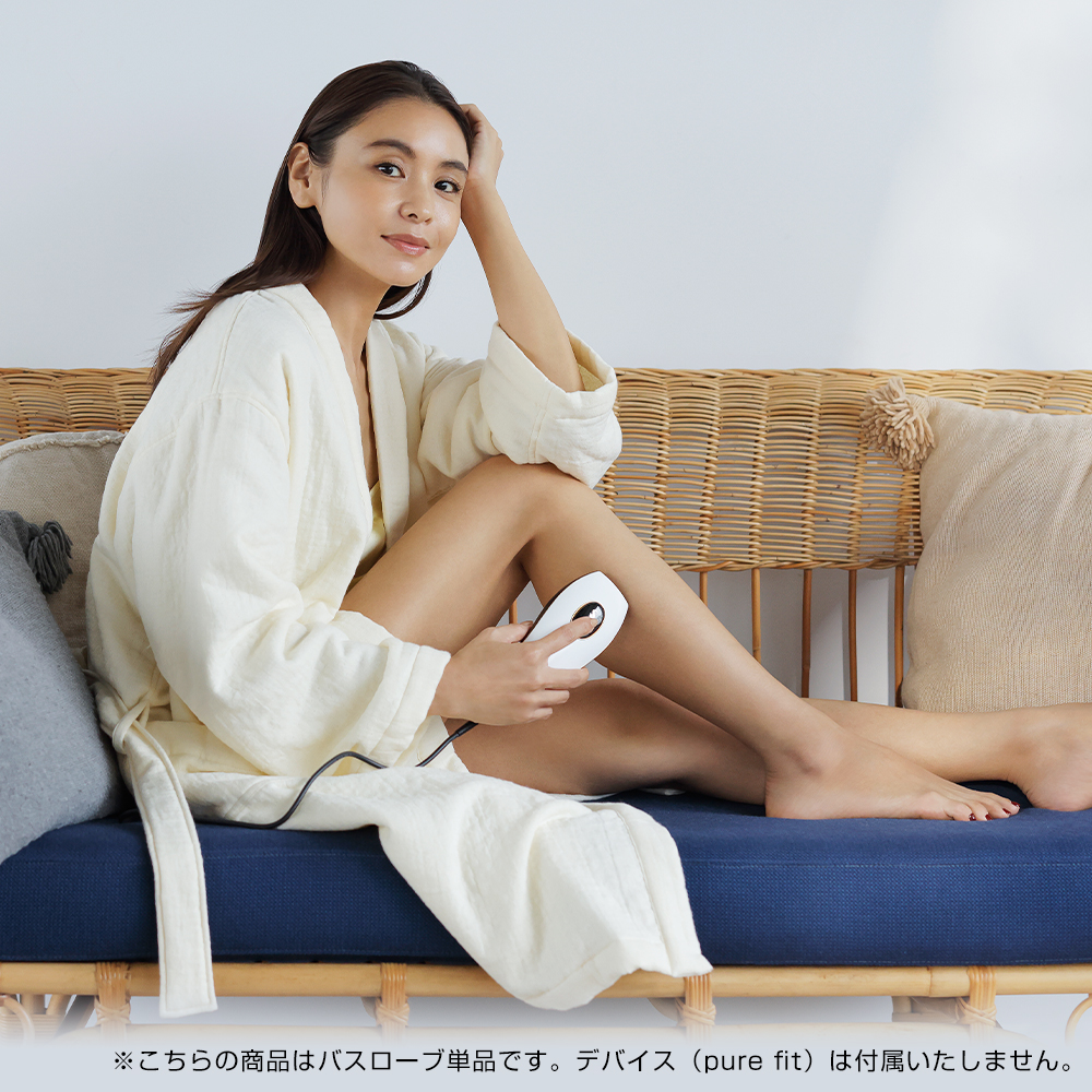 pure fit × UCHINO バスローブ 2