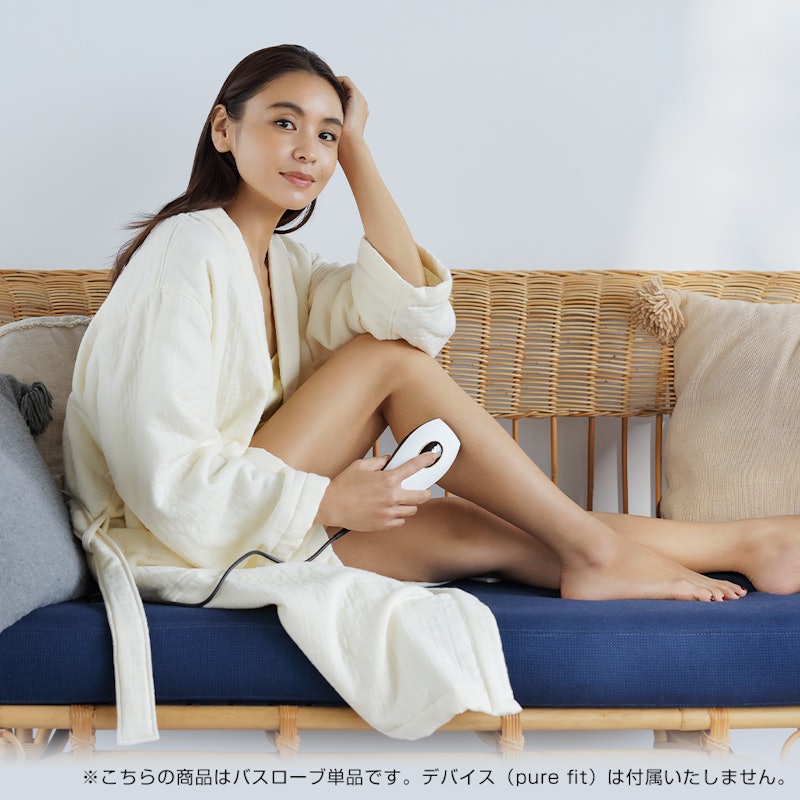 pure fit × UCHINO バスローブ 2