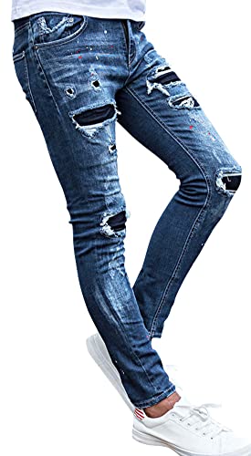 ストレッチダメージジーンズ 1