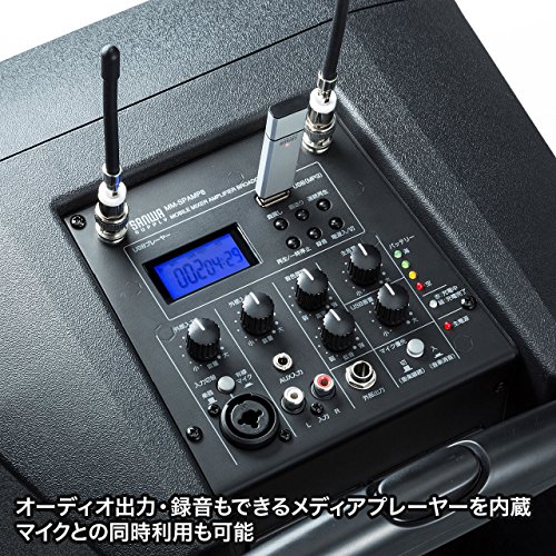 ワイヤレスマイク付き拡声器スピーカー 4