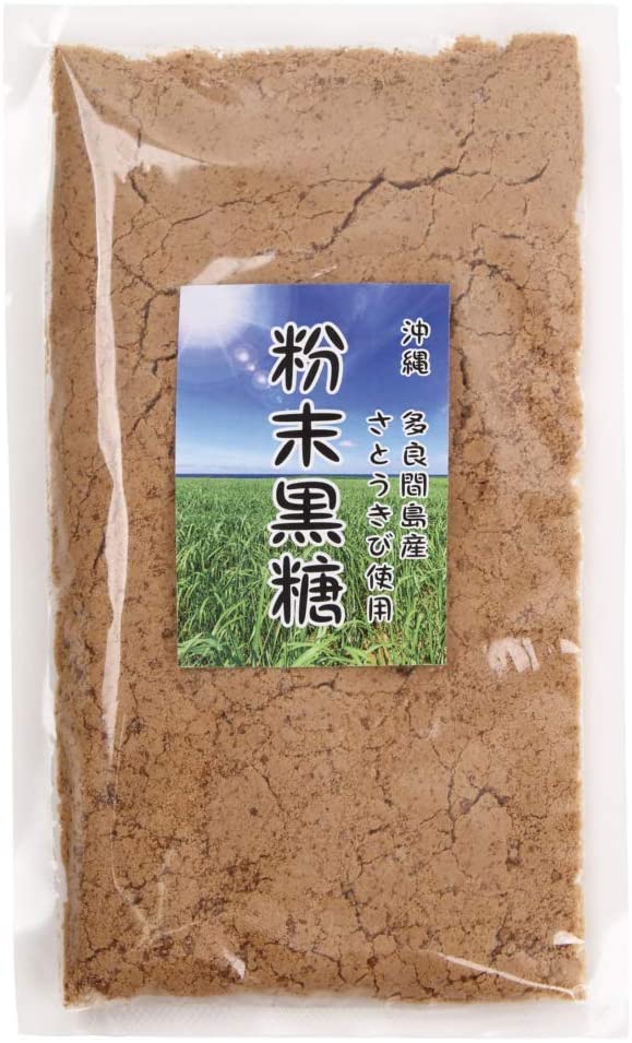 沖縄多良間島産黒砂糖 1