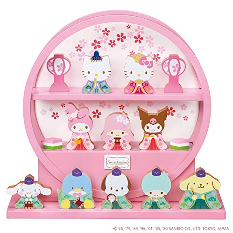 サンリオキャラクターズ 木製のおひなさま 1