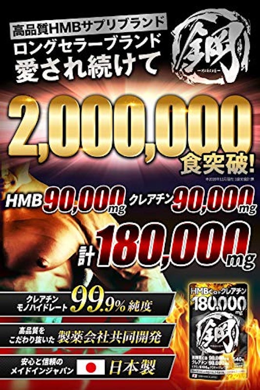 HMB サプリメント 鋼 2