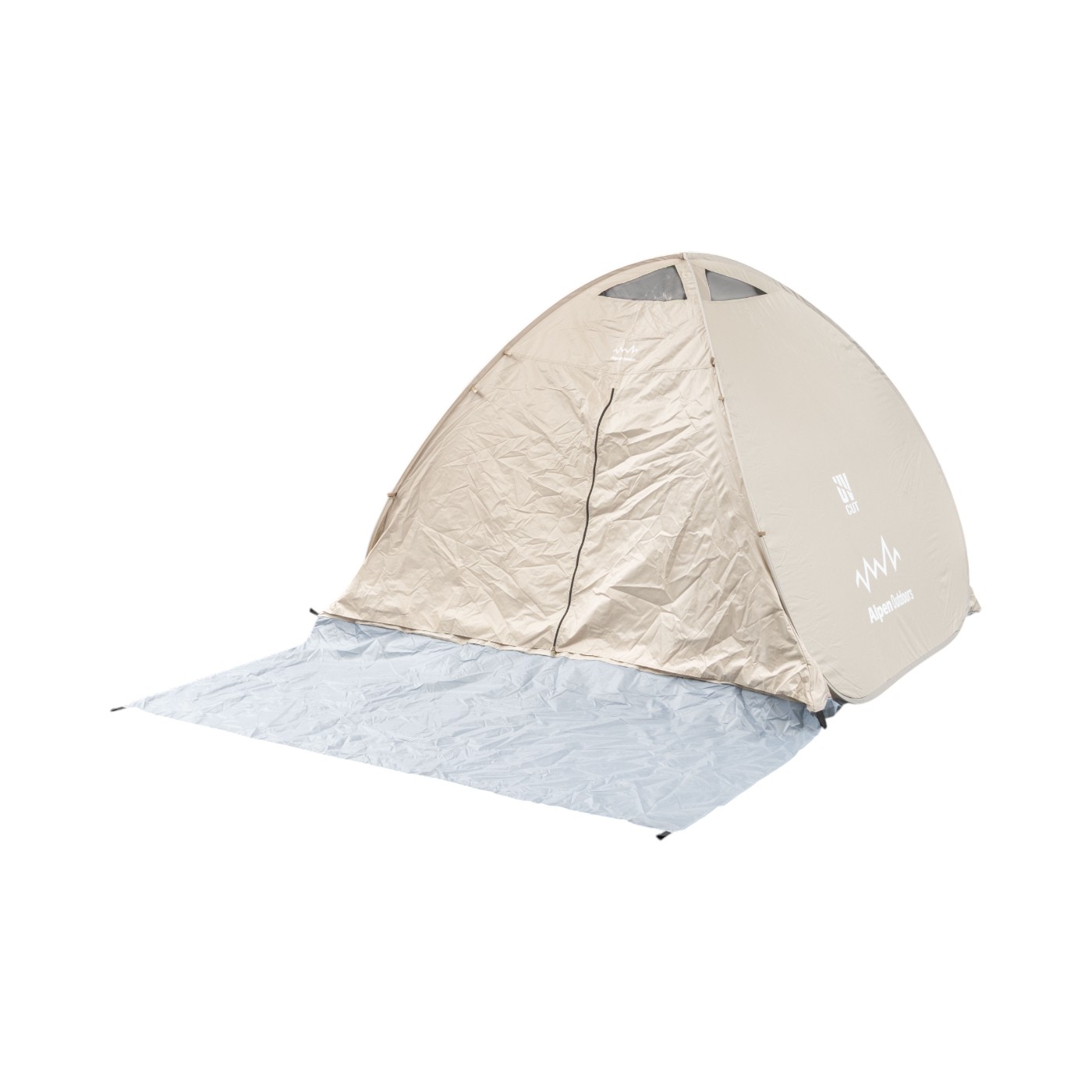 キャプテンスタッグ CSブラックラベル ポップアップテントフルクローズ