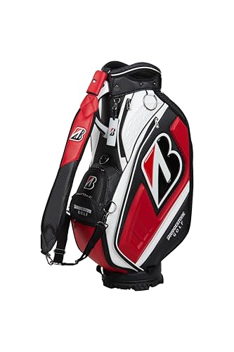TaylorMade キャディバッグ 黒/白/赤 美品】TaylorMade キャディバッグ 黒/白/赤 ネームプレート付